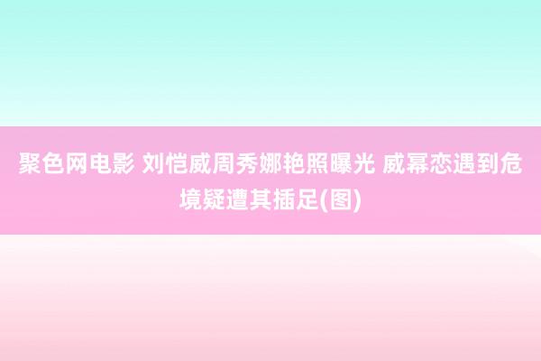 聚色网电影 刘恺威周秀娜艳照曝光 威幂恋遇到危境疑遭其插足(图)